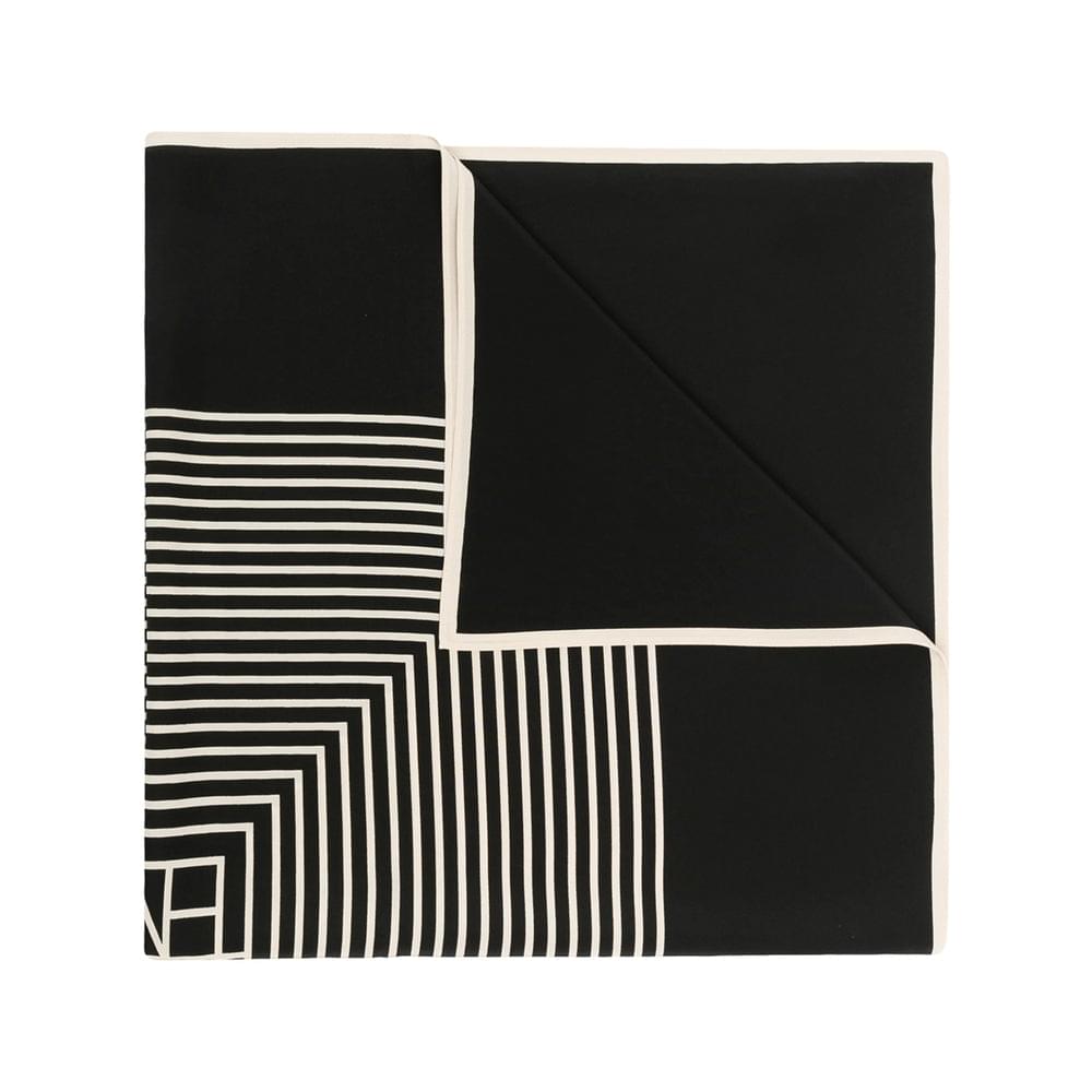 Toteme Black Scarves Women Women TOTEME