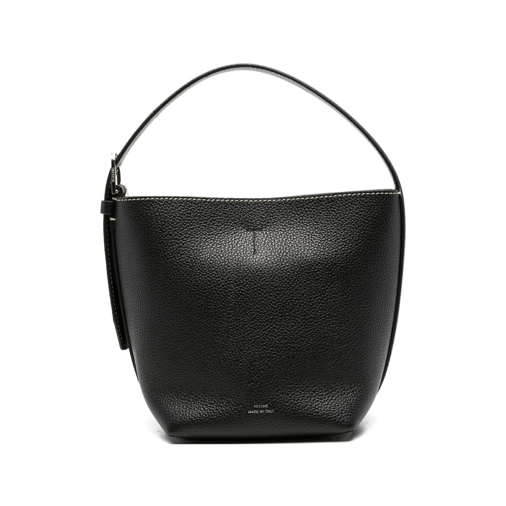 Toteme Black Tote Bags Women TOTEME