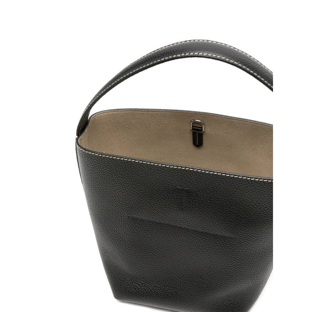 Toteme Black Tote Bags Women TOTEME