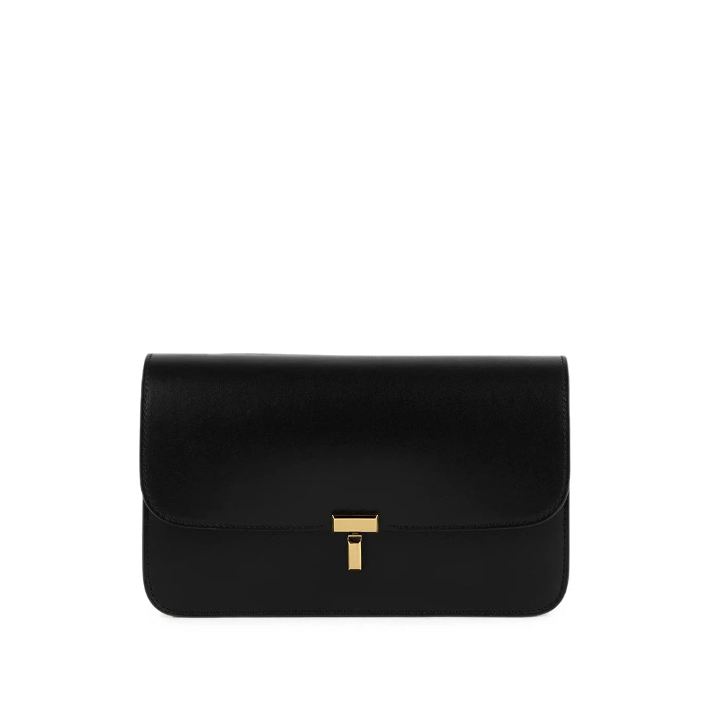 Toteme Black Clutch Bags Women TOTEME