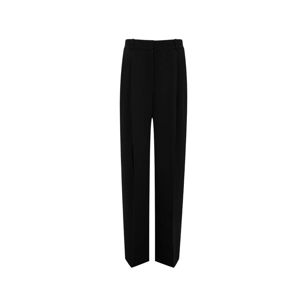 Toteme Black Trousers - Tailored Trousers Women TOTEME
