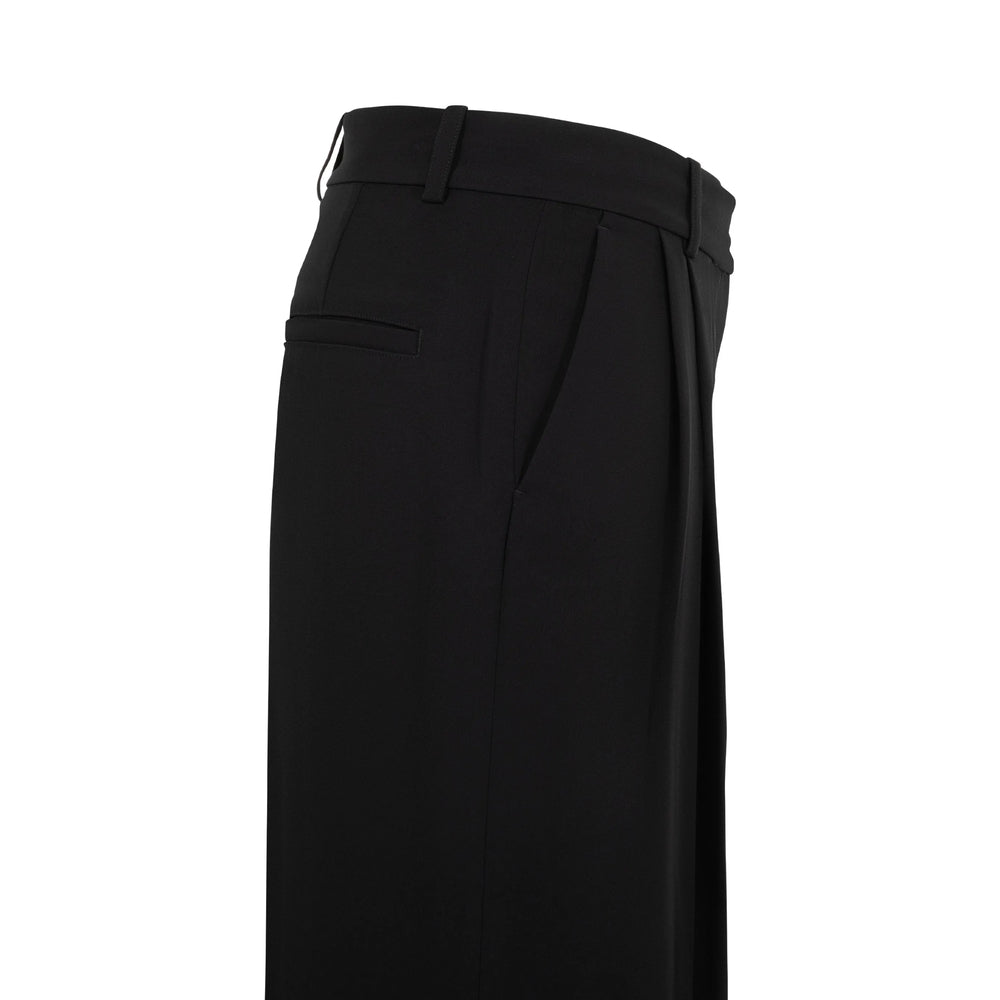 Toteme Black Trousers - Tailored Trousers Women TOTEME