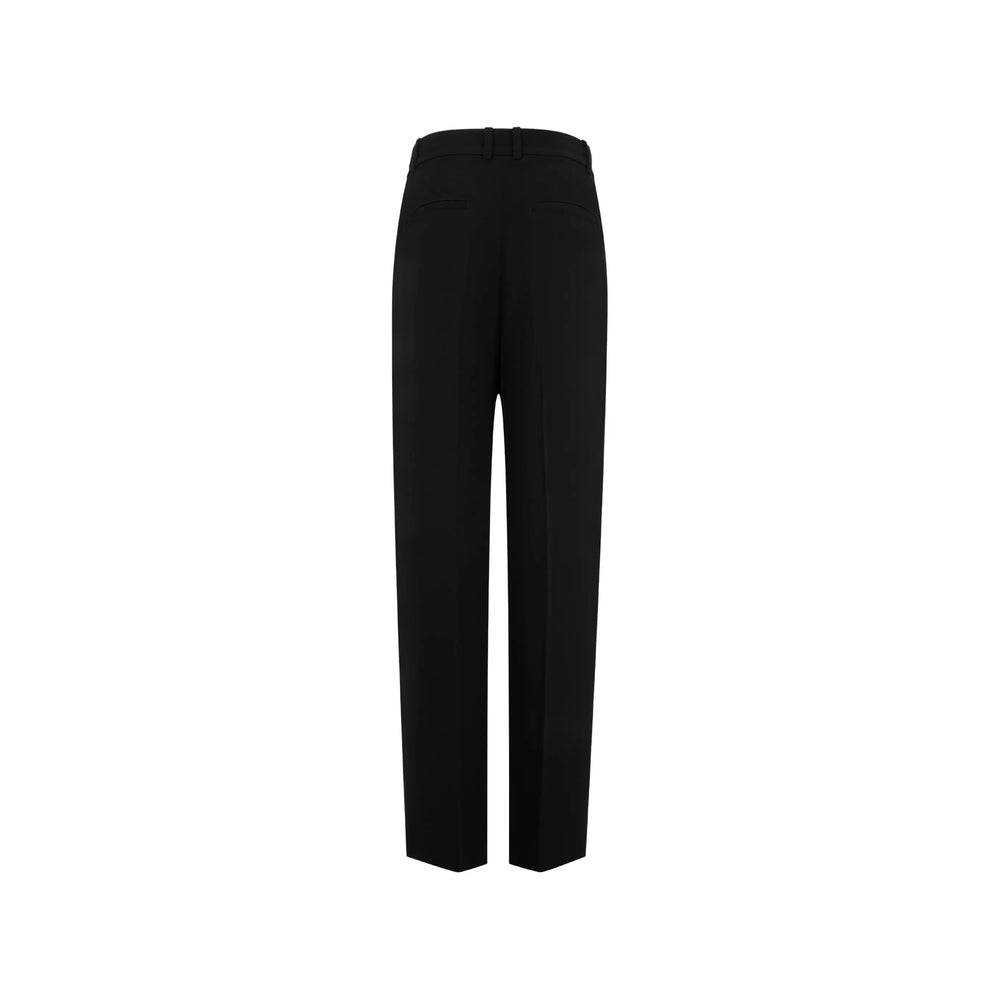 Toteme Black Trousers - Tailored Trousers Women TOTEME