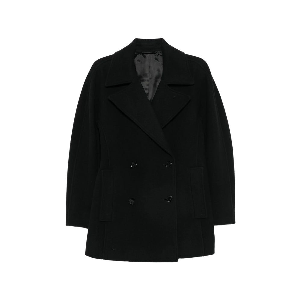 Toteme Black Coats - Double Breasted & Peacoats Women TOTEME