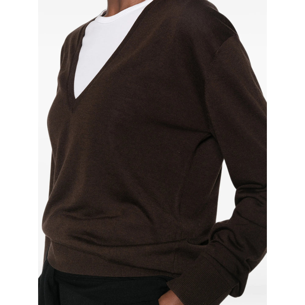 Toteme Brown Knitwear - Jumpers Women TOTEME