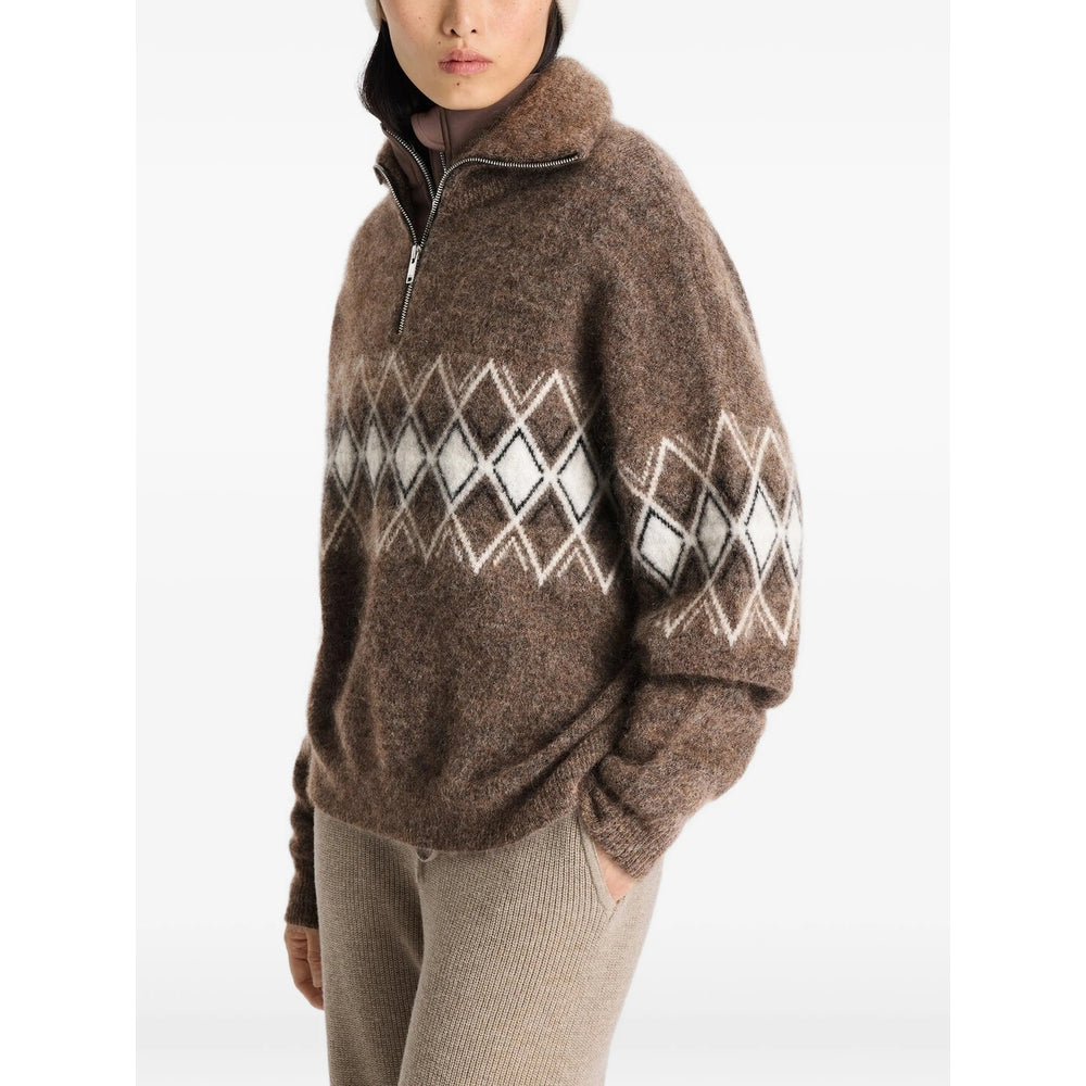 Fusalp Brown Knitwear - Jumpers Women Fusalp