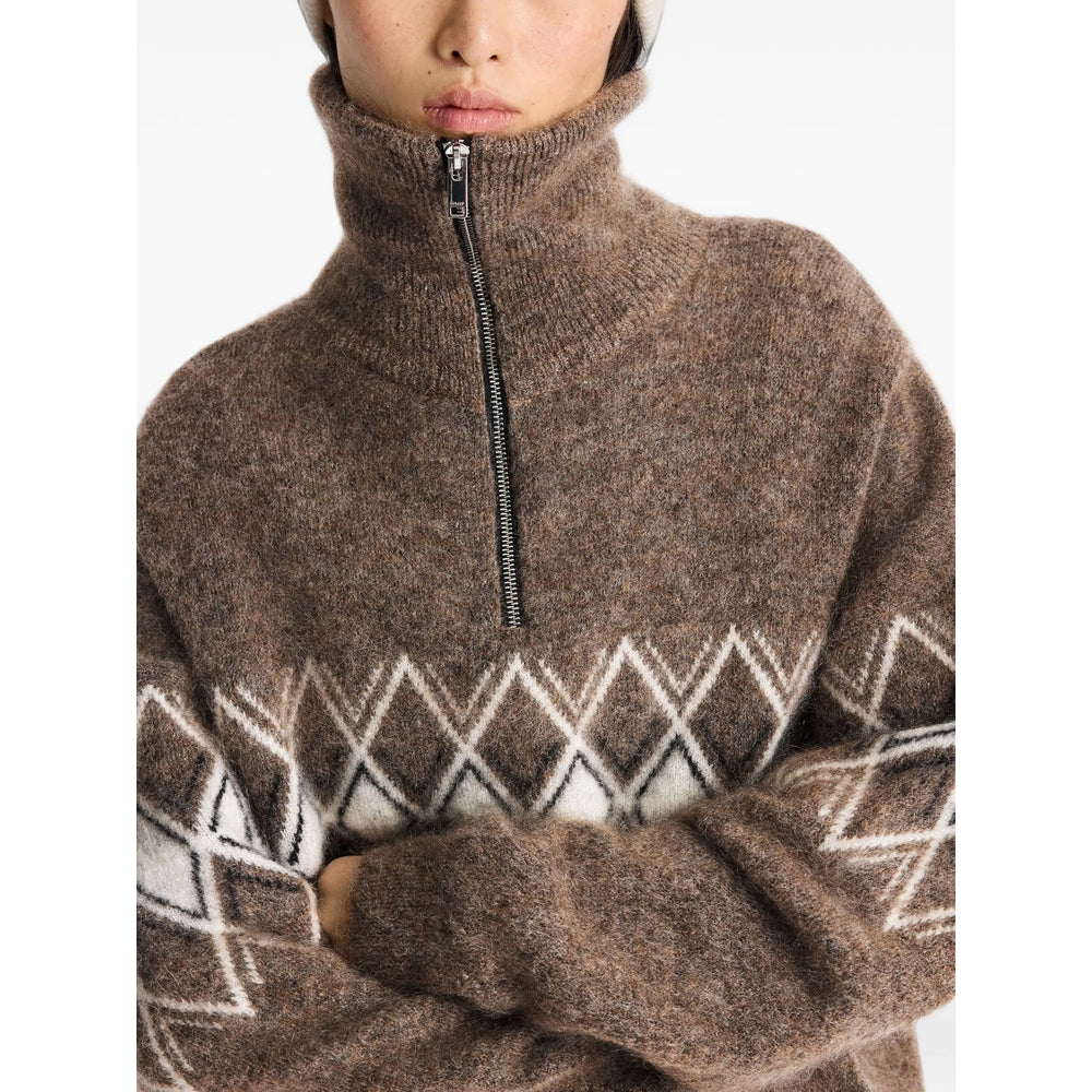 Fusalp Brown Knitwear - Jumpers Women Fusalp