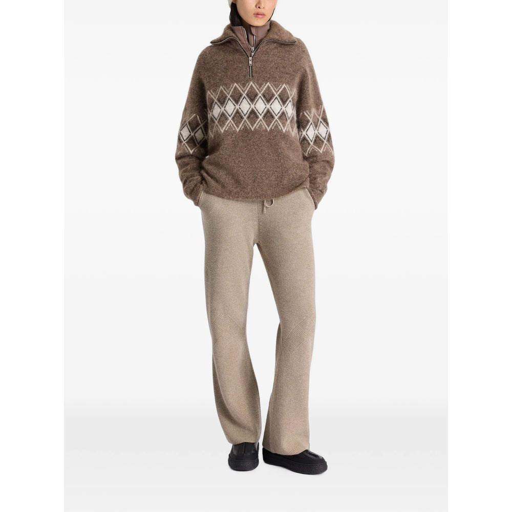 Fusalp Brown Knitwear - Jumpers Women Fusalp