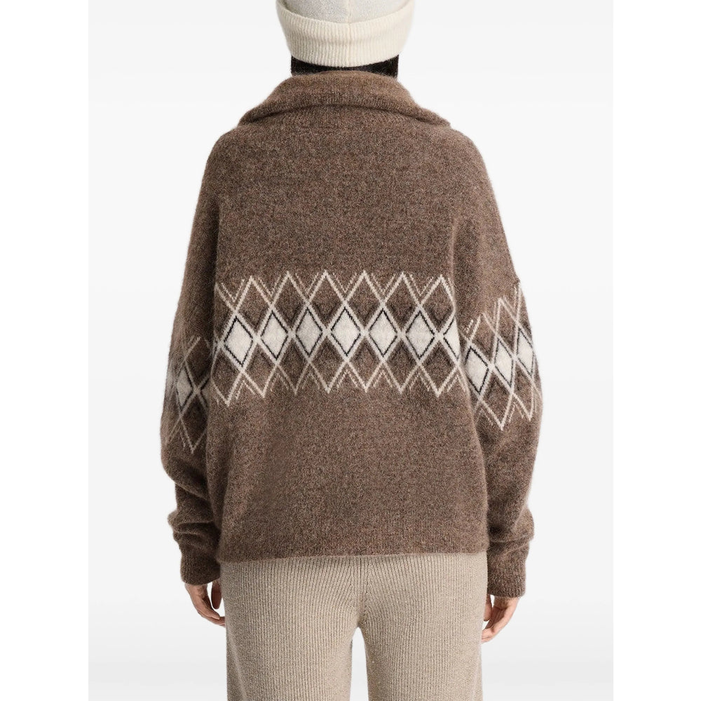 Fusalp Brown Knitwear - Jumpers Women Fusalp