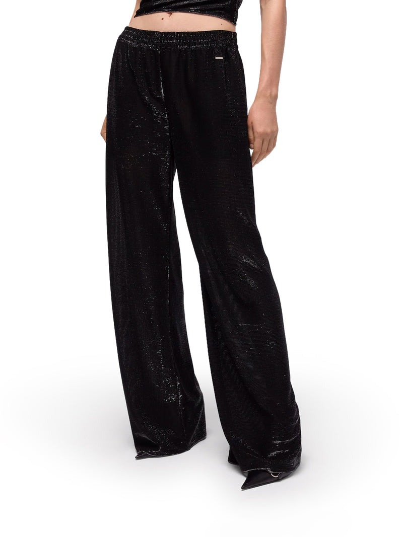 Gucci Women Iridescent-Effect Jersey Trousers GUCCI