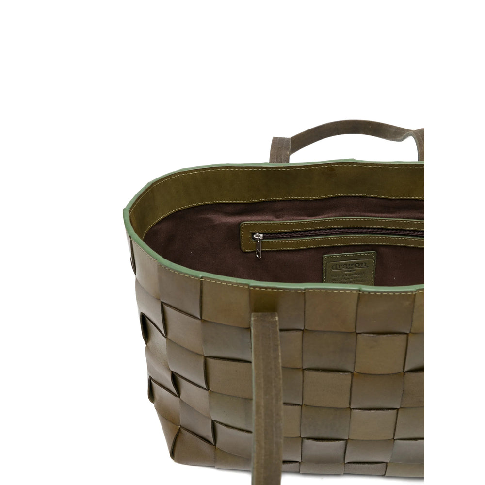 Dragon Diffusion Green Tote Bags Women DRAGON DIFFUSION