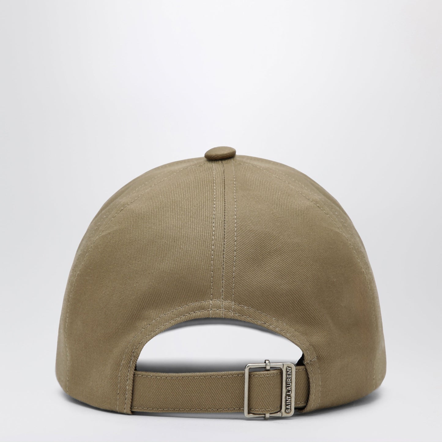Saint Laurent Beige Baseball Cap With Embroidered Logo Women SAINT LAURENT