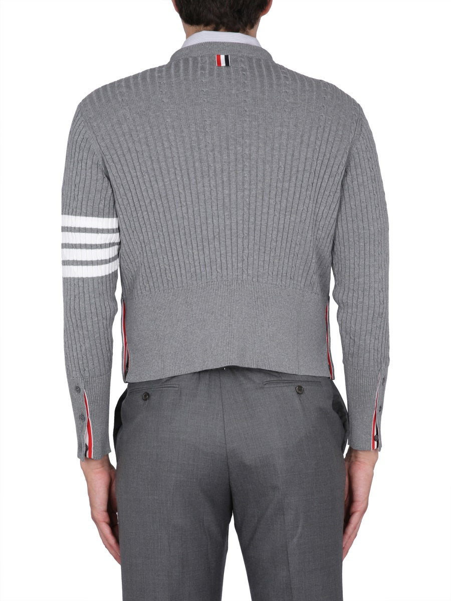 Thom Browne Men 4Bar Stripe Jersey THOM BROWNE