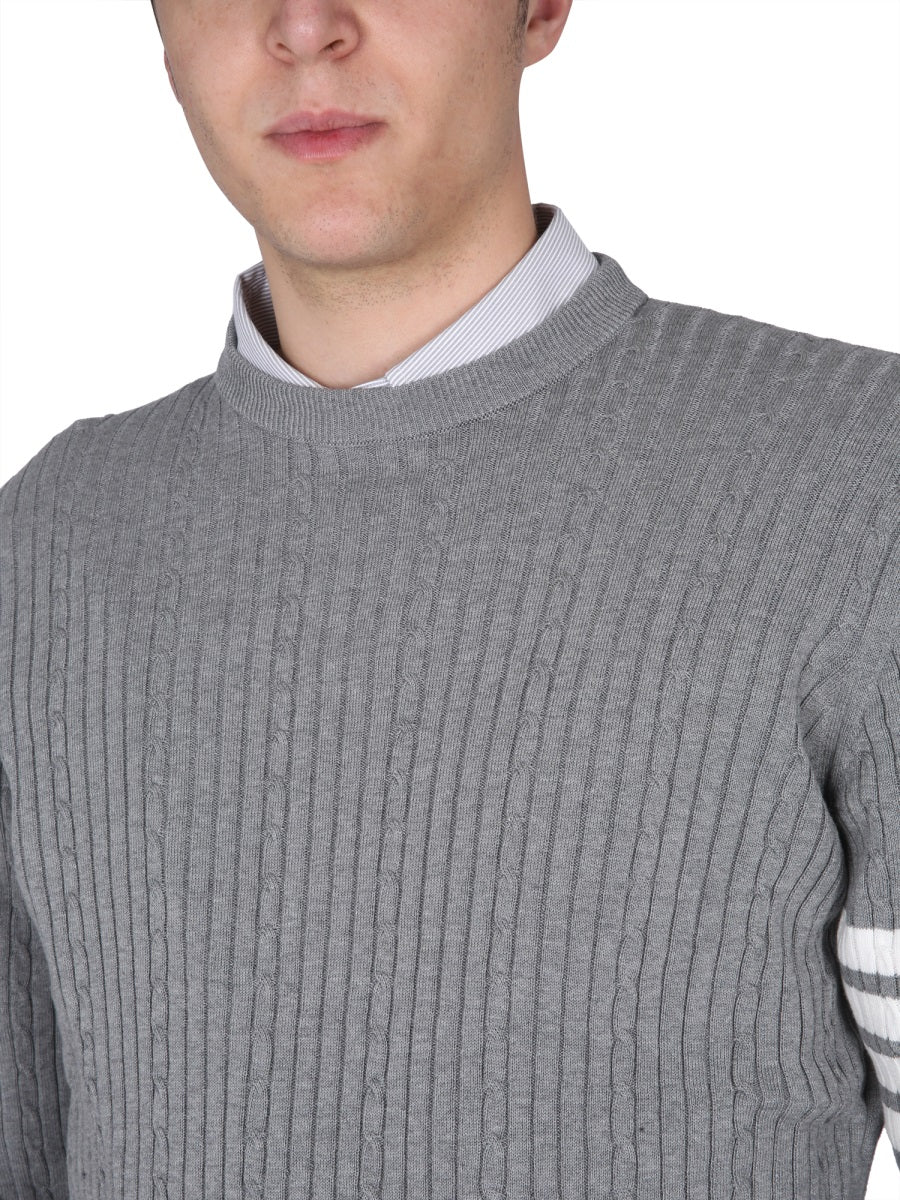 Thom Browne Men 4Bar Stripe Jersey THOM BROWNE
