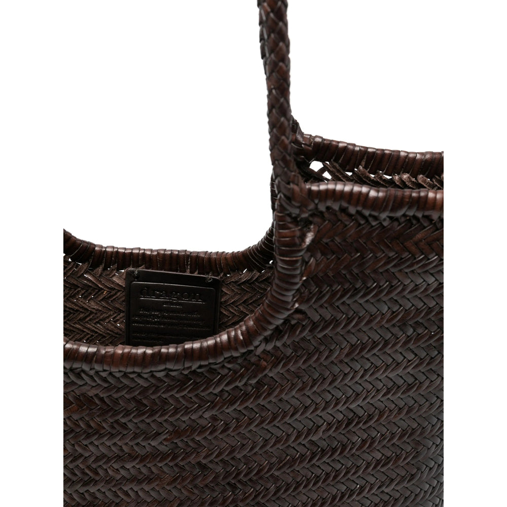 Dragon Diffusion Brown Tote Bags Women DRAGON DIFFUSION