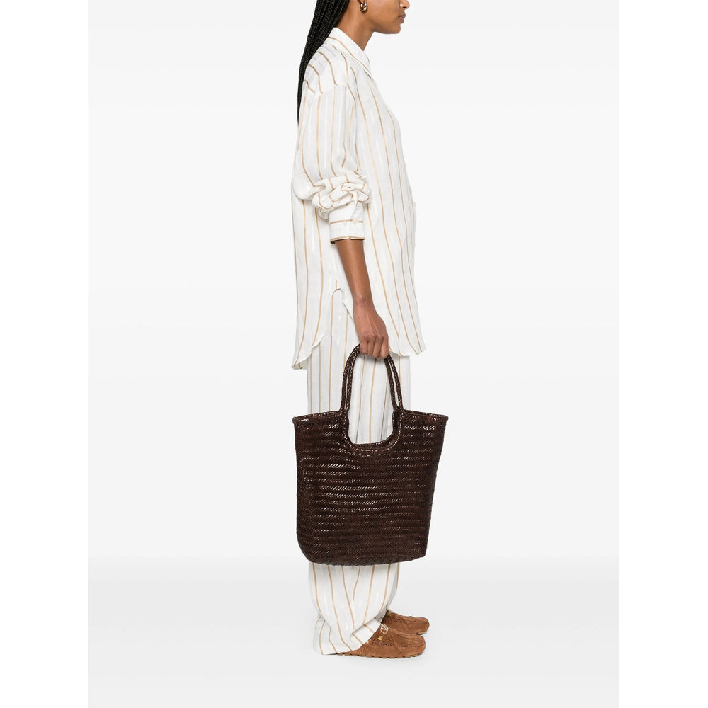 Dragon Diffusion Brown Tote Bags Women DRAGON DIFFUSION