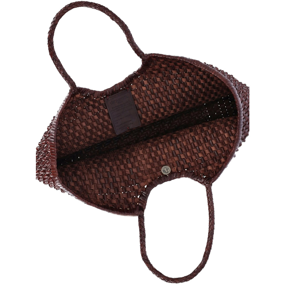 Dragon Diffusion Brown Tote Bags Women DRAGON DIFFUSION