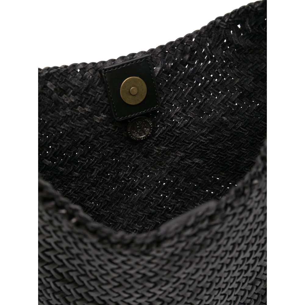 Dragon Diffusion Black Shoulder Bags Women DRAGON DIFFUSION