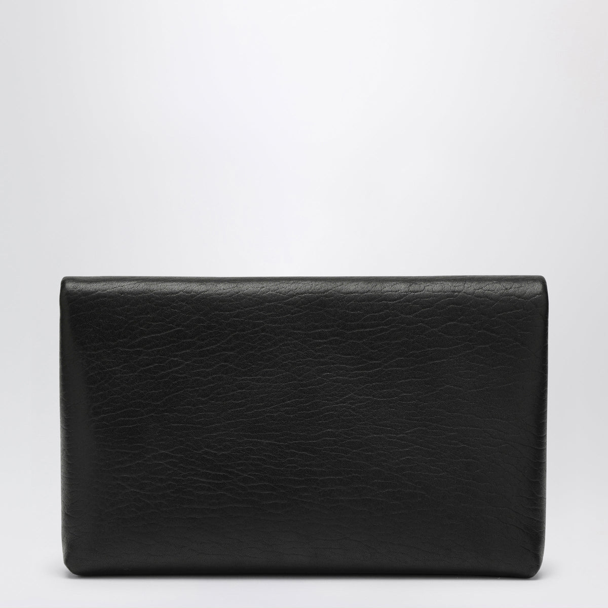 Saint Laurent Cassandre Large Black Envelope Clutch Bag With Logo Men SAINT LAURENT