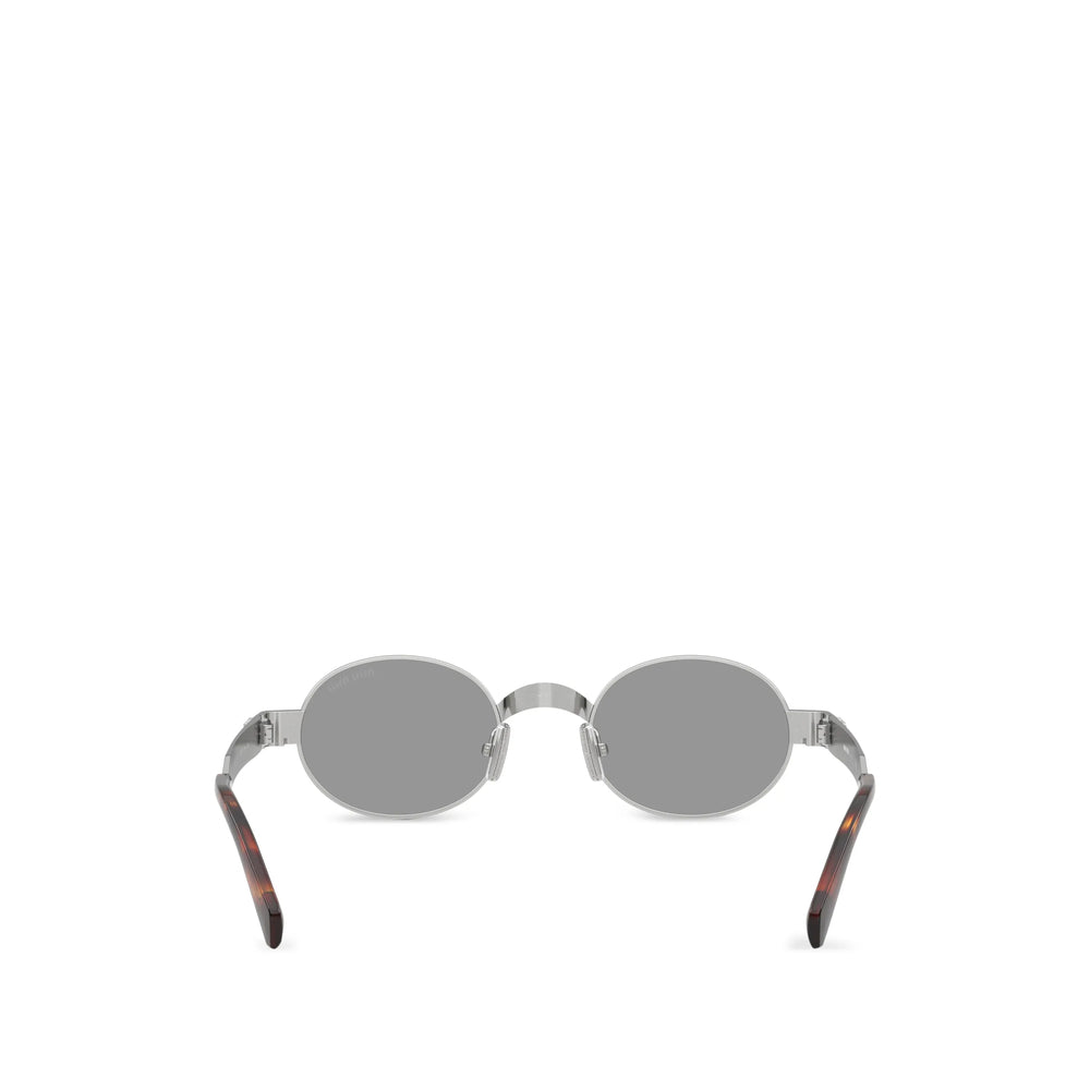 Miu Miu Silver Sunglasses Women MIU MIU