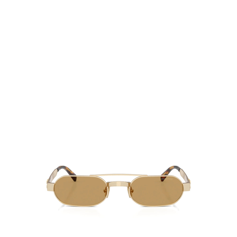 Miu Miu Gold Sunglasses Women MIU MIU