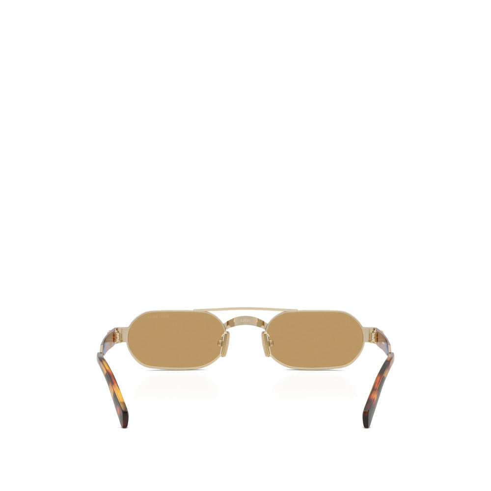 Miu Miu Gold Sunglasses Women MIU MIU
