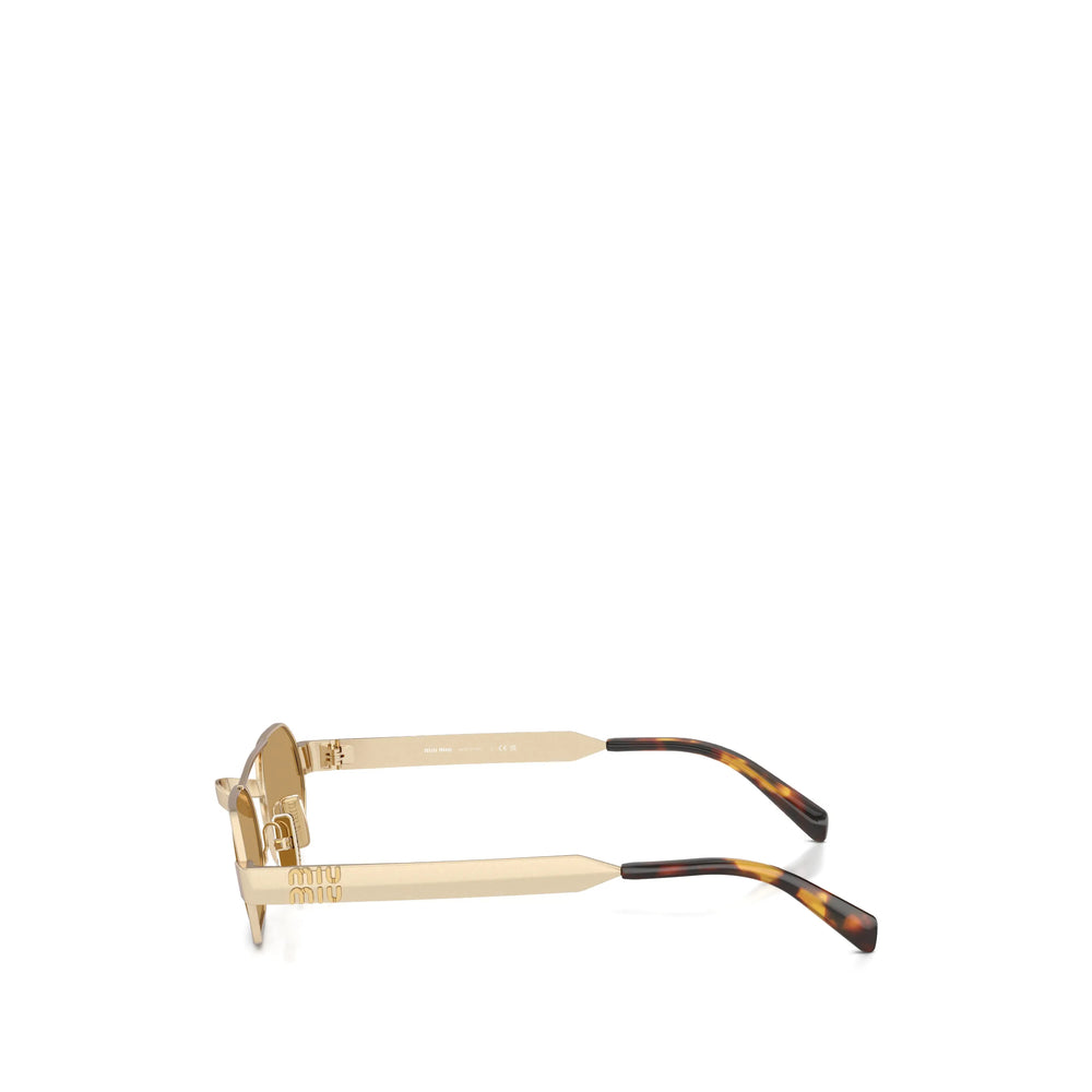 Miu Miu Gold Sunglasses Women MIU MIU