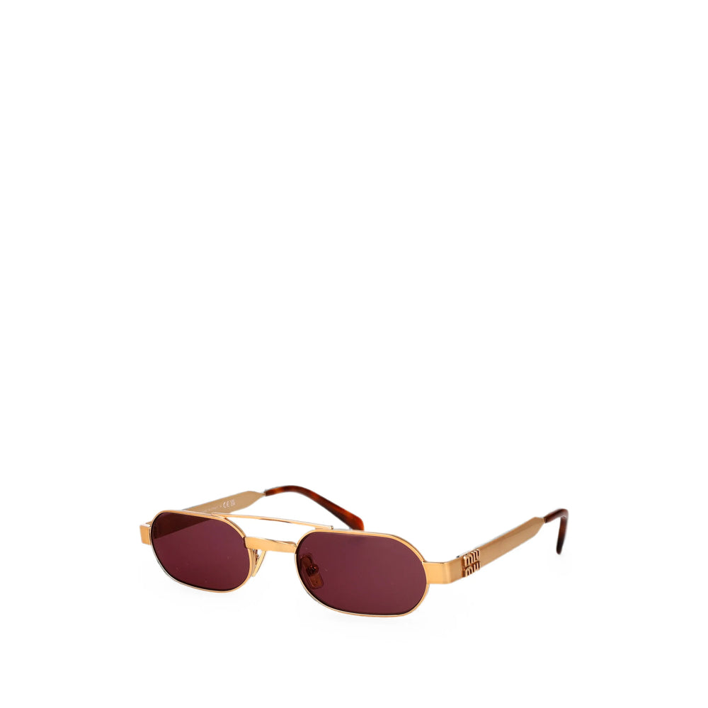 Miu Miu Gold Sunglasses Women