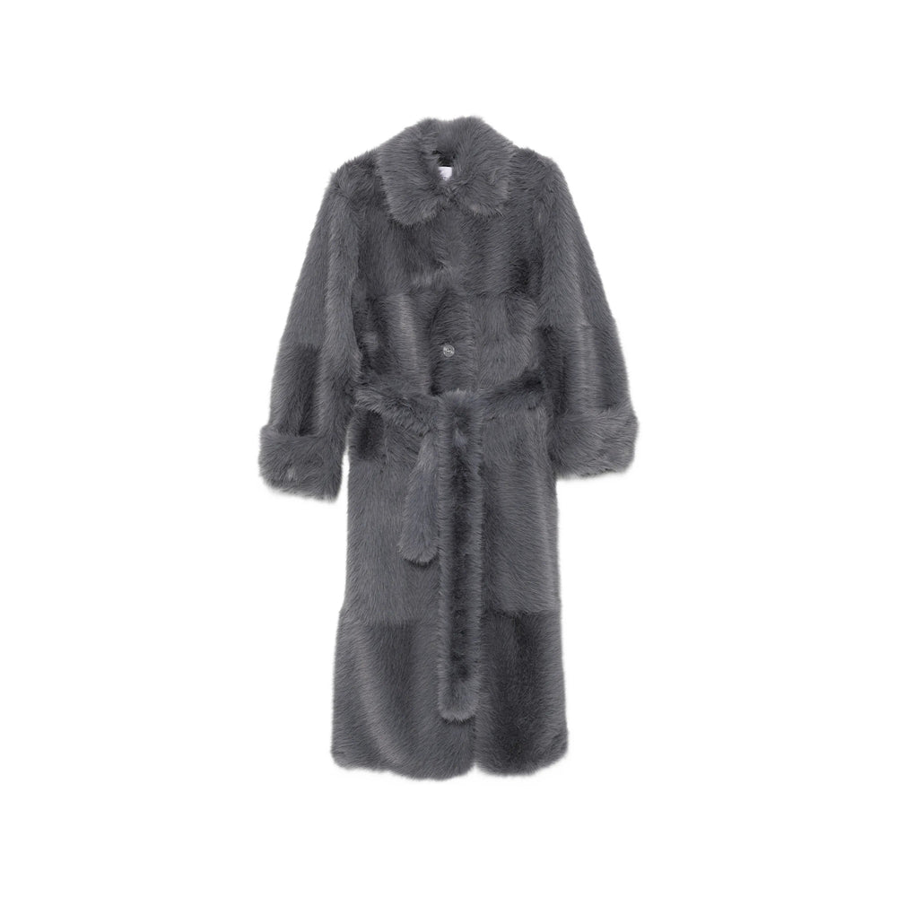 Stand Blue Coats - Faux Fur Coats Women STAND STUDIO