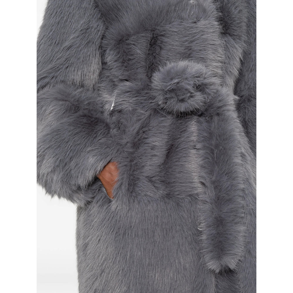 Stand Blue Coats - Faux Fur Coats Women STAND STUDIO