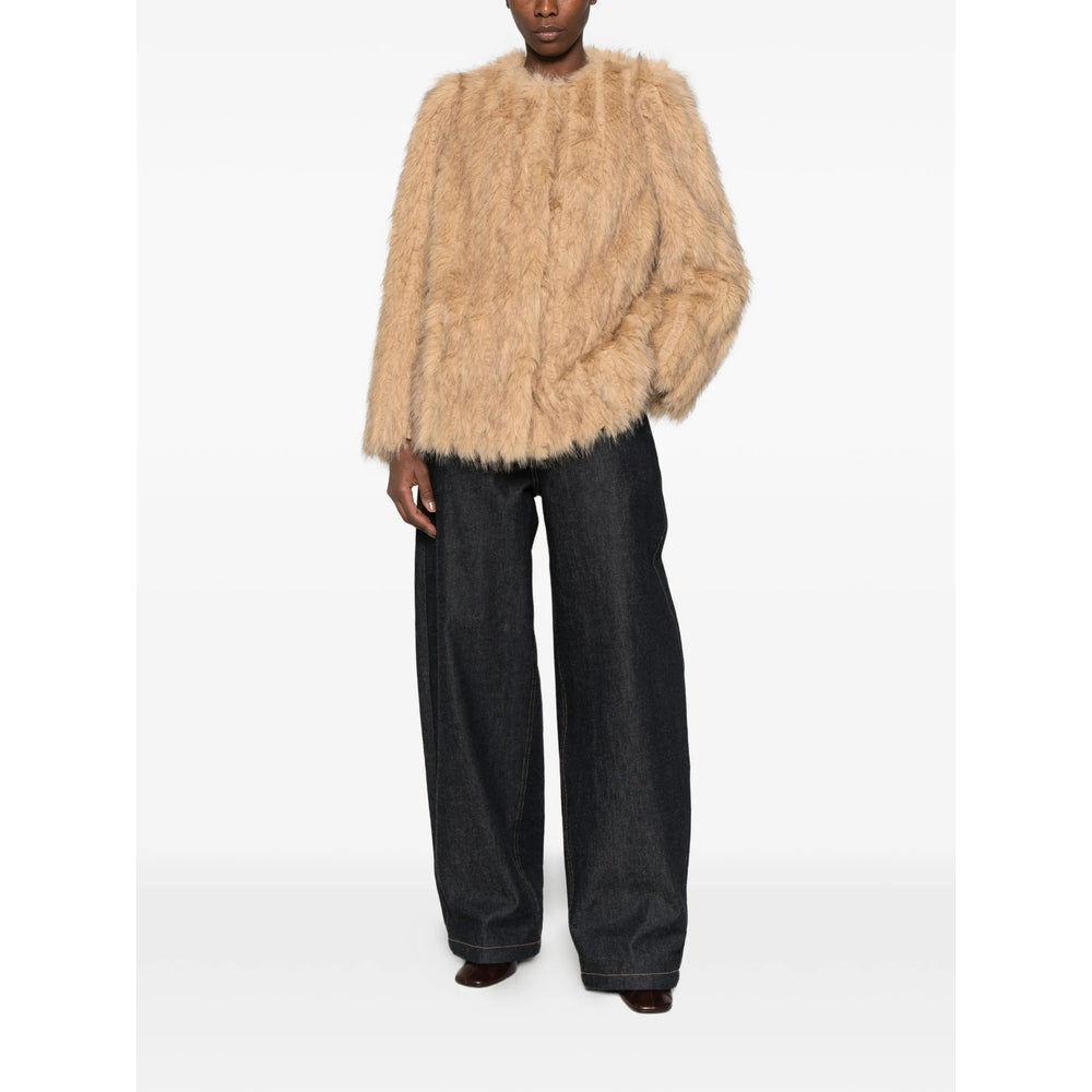 Stand Neutrals Jackets - Faux Fur & Shearling Jackets Women STAND STUDIO