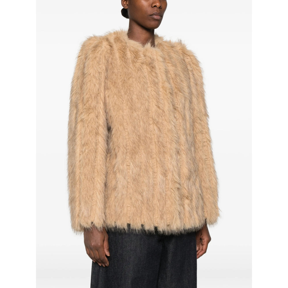 Stand Neutrals Jackets - Faux Fur & Shearling Jackets Women STAND STUDIO