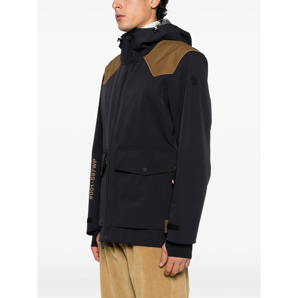 Moncler Grenoble Black Jackets - Hooded Jackets Men MONCLER GRENOBLE