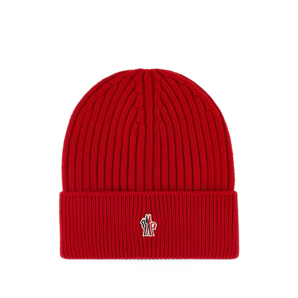 Moncler Grenoble Red Hats Men MONCLER GRENOBLE