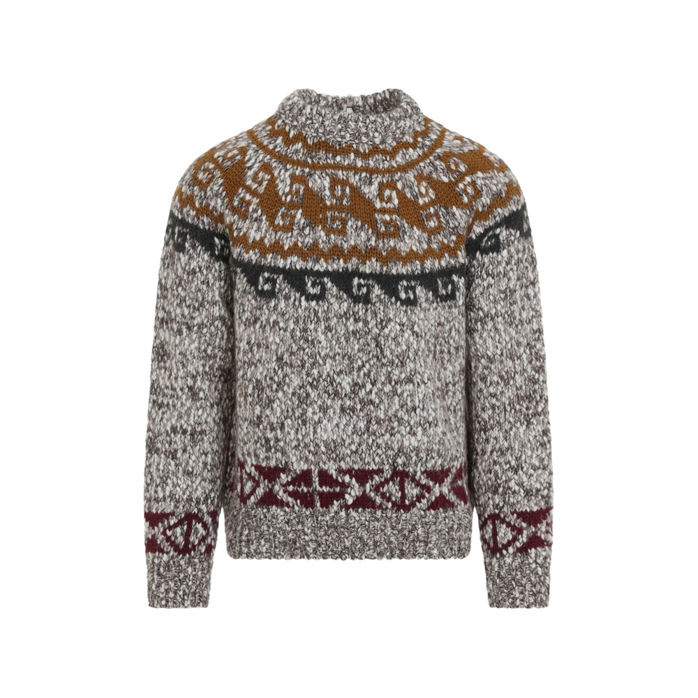 Moncler Grenoble Brown Sweaters & Knitwear - Jumpers Men MONCLER GRENOBLE