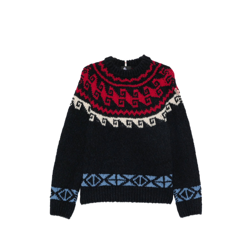 Moncler Grenoble Blue Sweaters & Knitwear - Jumpers Men MONCLER GRENOBLE
