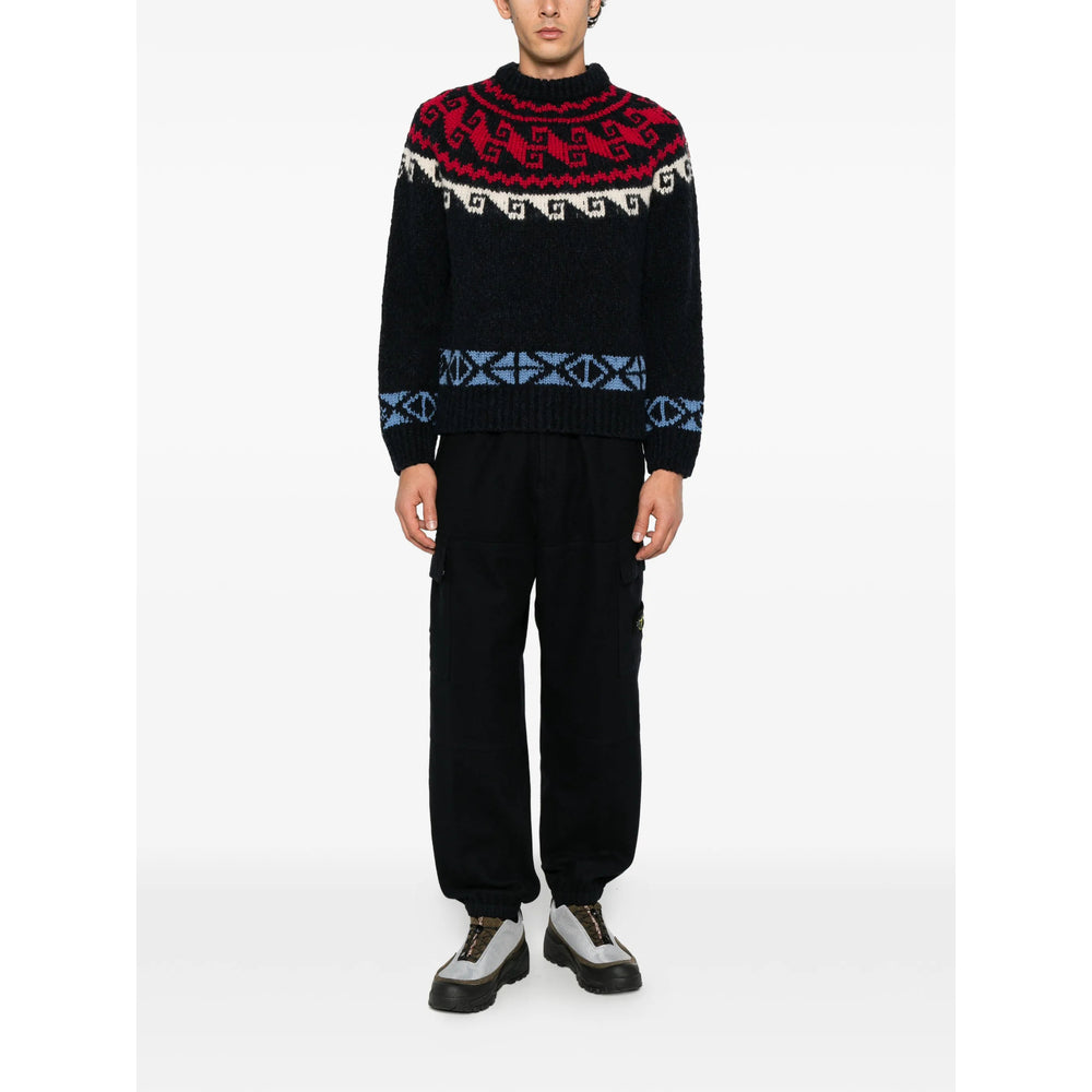 Moncler Grenoble Blue Sweaters & Knitwear - Jumpers Men MONCLER GRENOBLE
