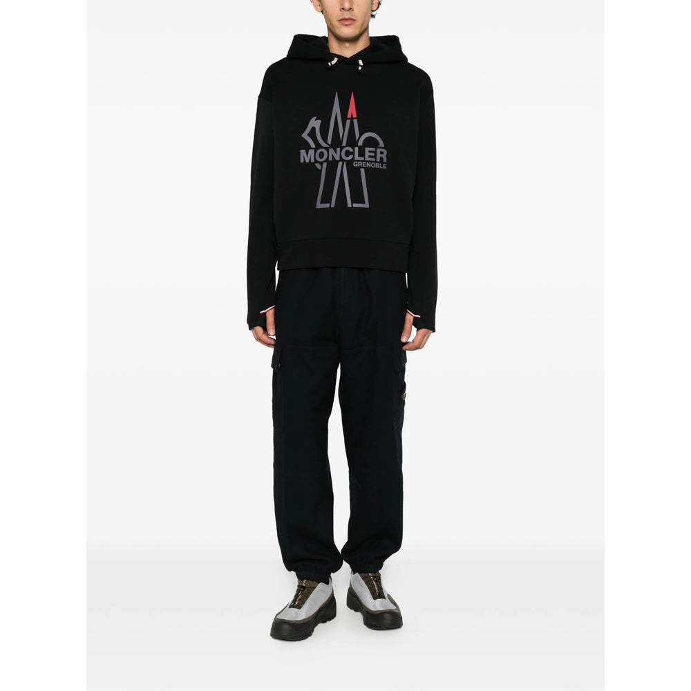 Moncler Grenoble Black Sweaters & Knitwear - Hoodies Men MONCLER GRENOBLE