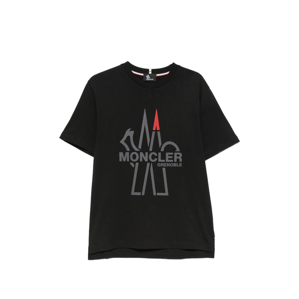 Moncler Grenoble Black T-Shirts & Vests - T-Shirts Men MONCLER GRENOBLE