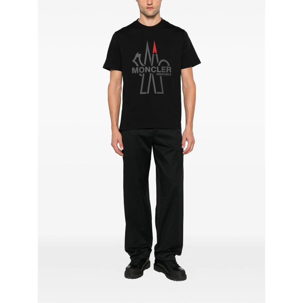 Moncler Grenoble Black T-Shirts & Vests - T-Shirts Men MONCLER GRENOBLE