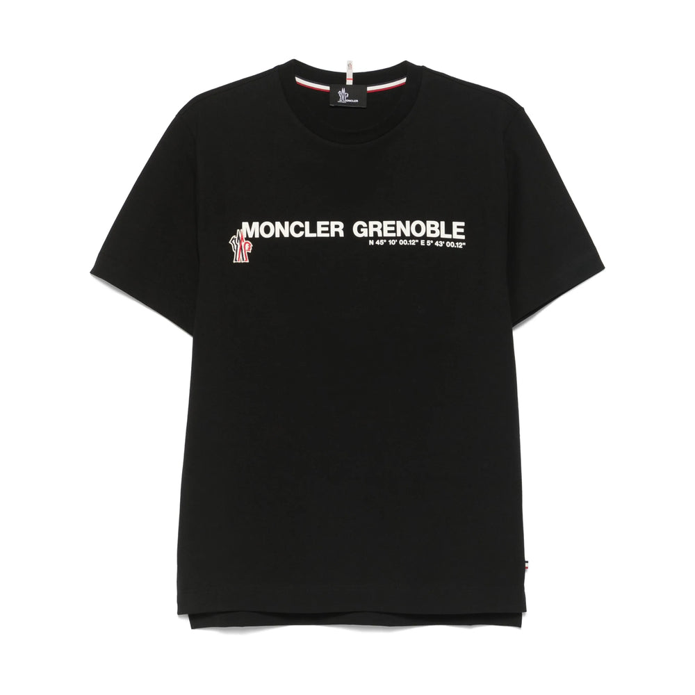 Moncler Grenoble Black T-Shirts & Vests - T-Shirts Men MONCLER GRENOBLE
