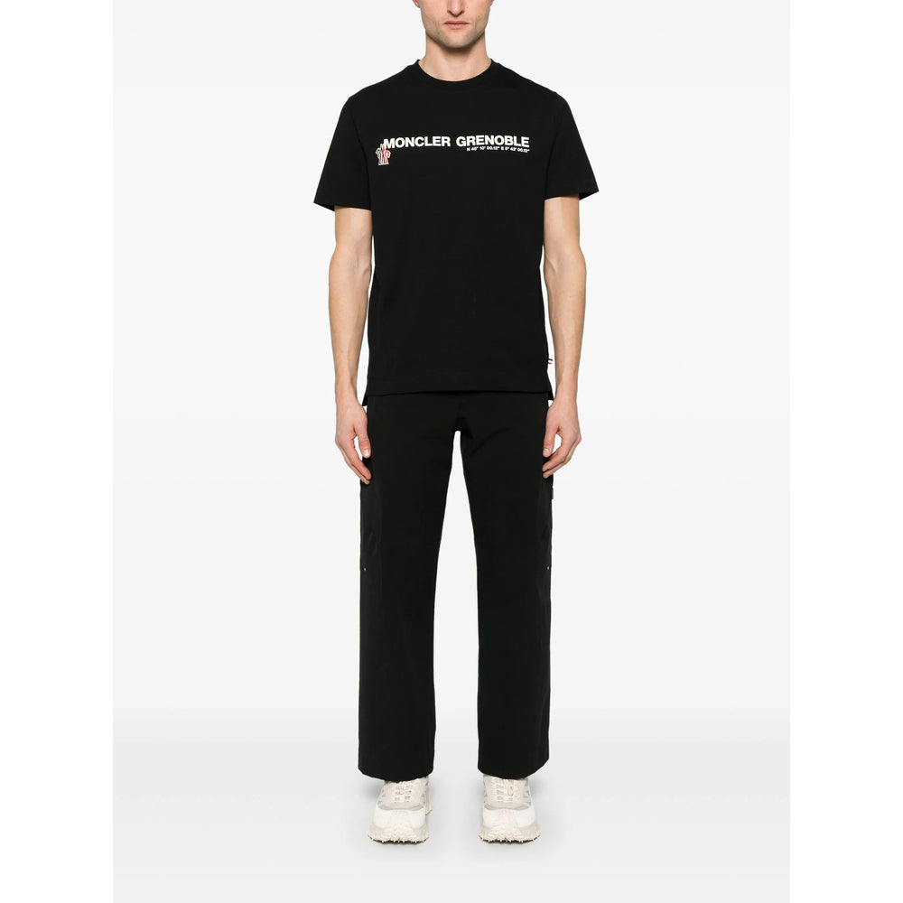 Moncler Grenoble Black T-Shirts & Vests - T-Shirts Men MONCLER GRENOBLE