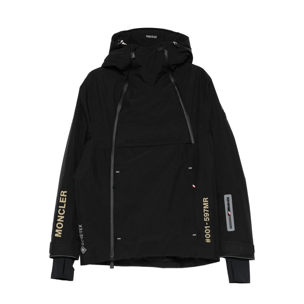 Moncler Grenoble Black Skiwear - Ski Jackets Men MONCLER GRENOBLE