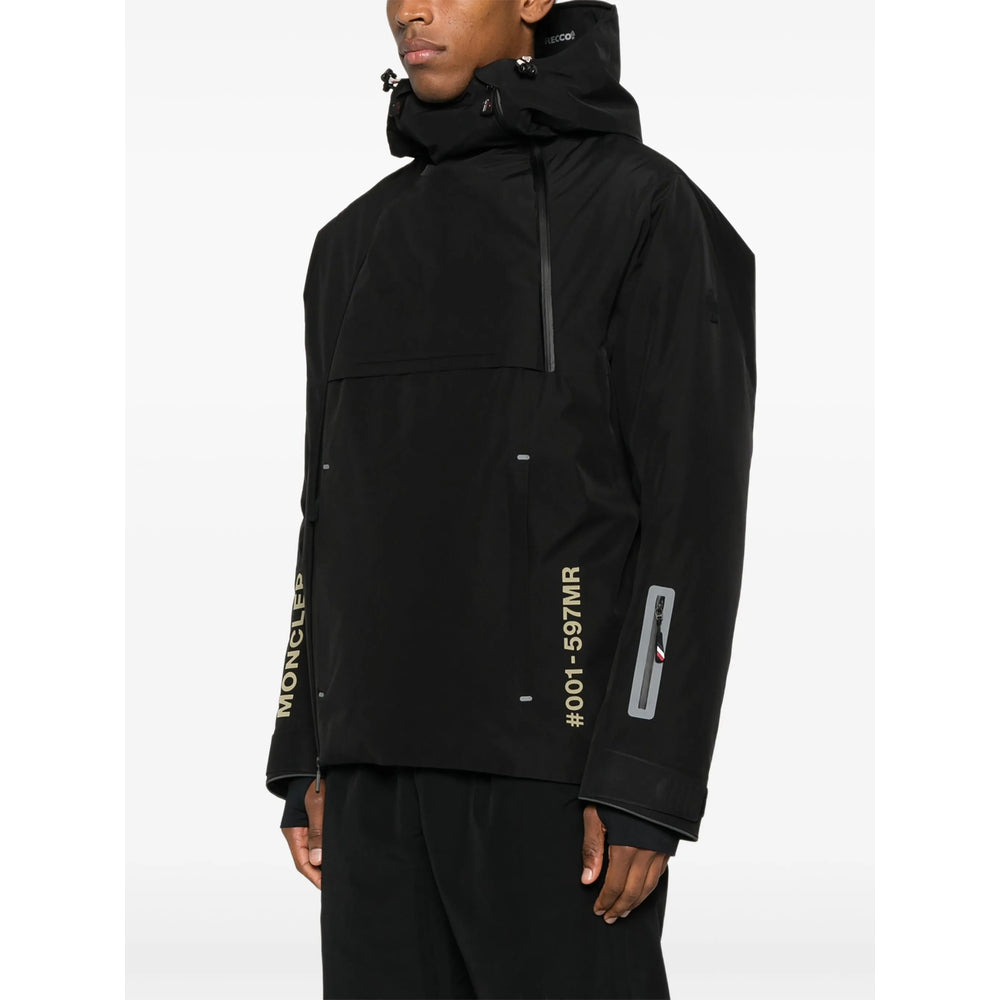 Moncler Grenoble Black Skiwear - Ski Jackets Men MONCLER GRENOBLE