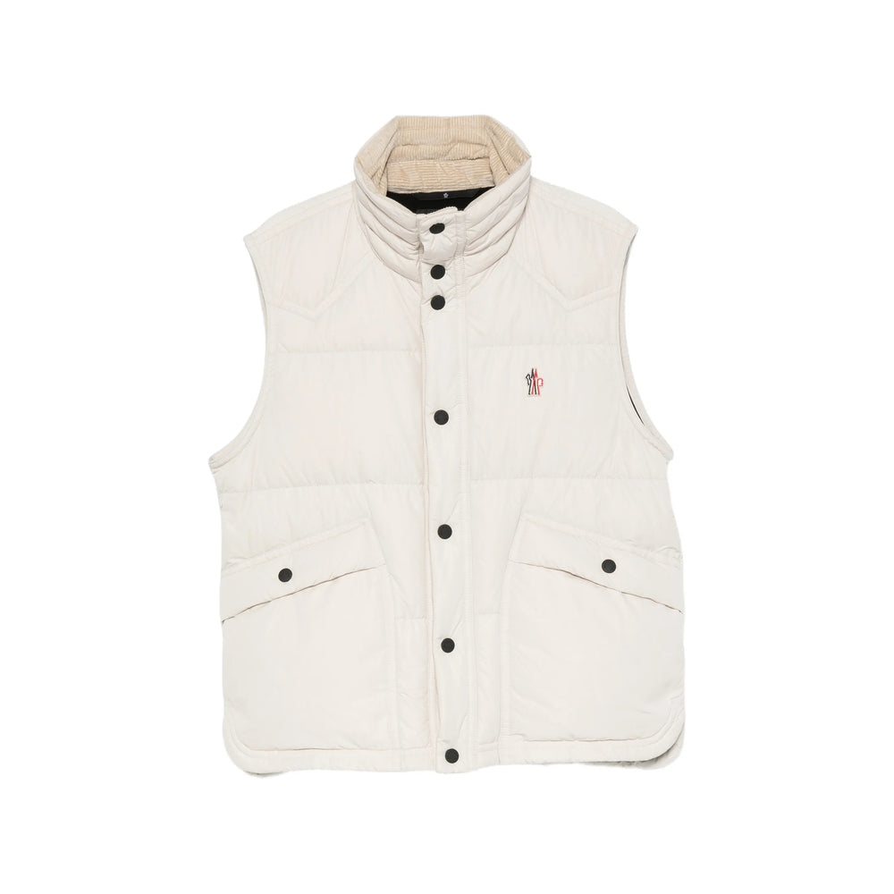 Moncler Grenoble Neutrals Jackets - Waistcoats & Gilets Men MONCLER GRENOBLE