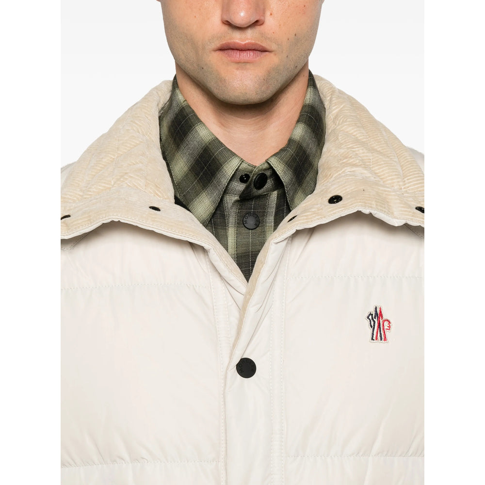 Moncler Grenoble Neutrals Jackets - Waistcoats & Gilets Men MONCLER GRENOBLE