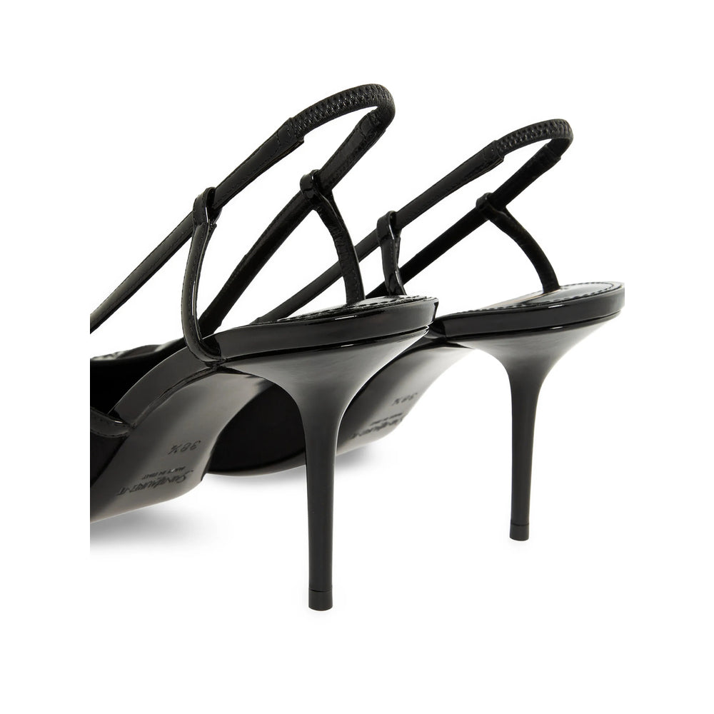 Saint Laurent Black Shoes Women SAINT LAURENT