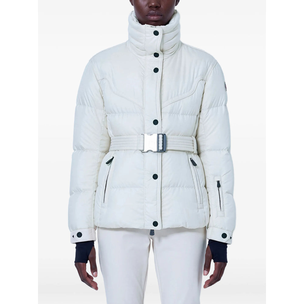 Moncler Grenoble White Skiwear - Ski Jackets Women MONCLER GRENOBLE