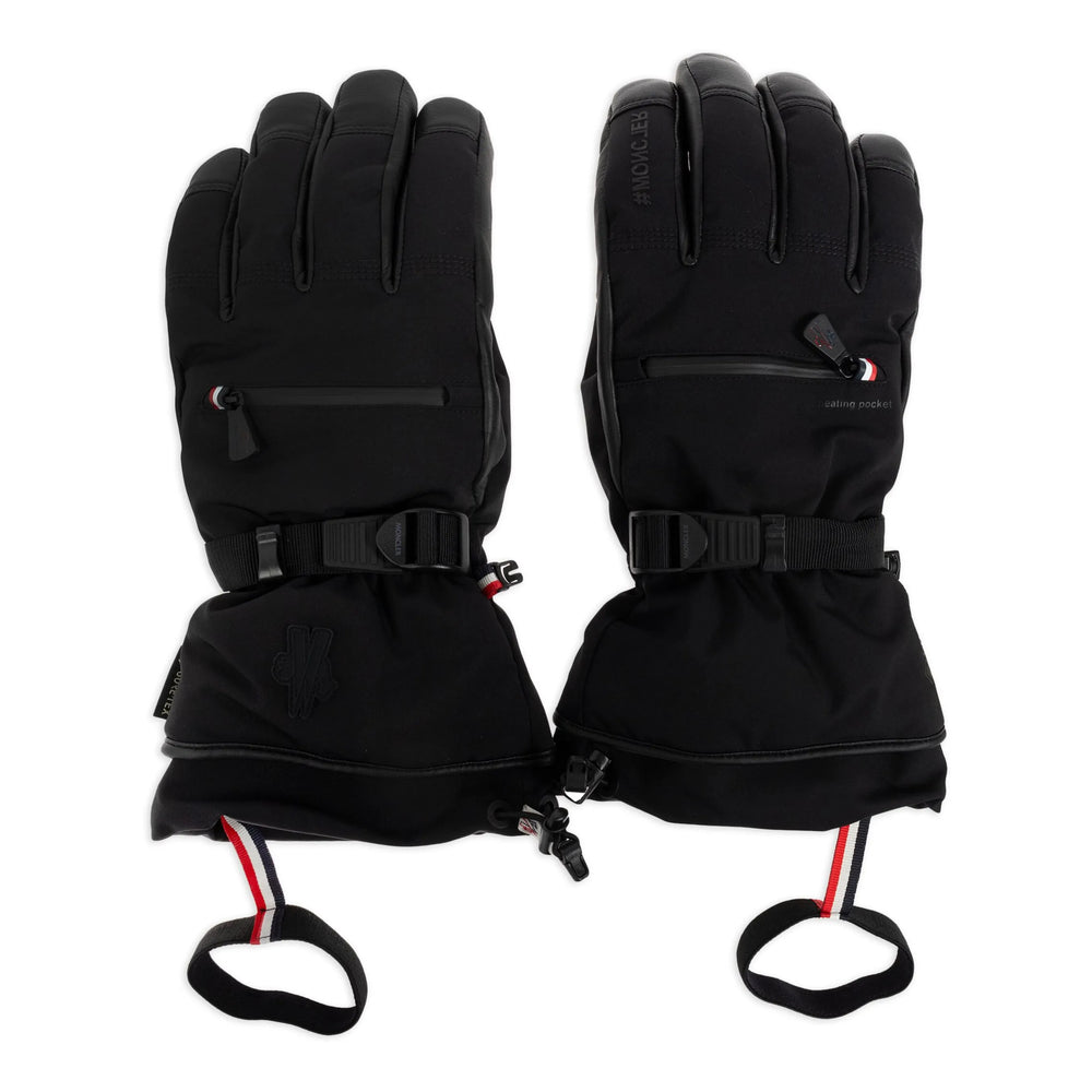 Moncler Grenoble Black Gloves Men MONCLER GRENOBLE