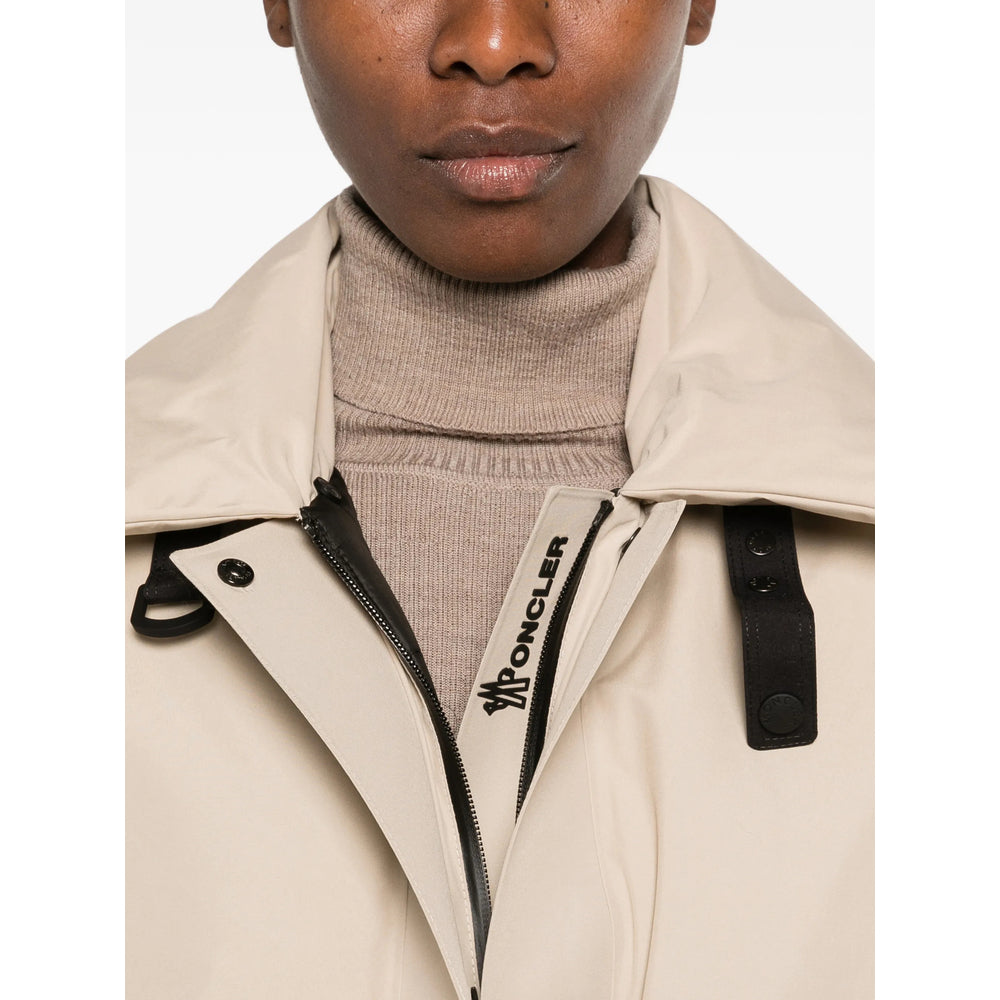 Moncler Grenoble Neutrals Jackets - Faux Fur & Shearling Jackets Women MONCLER GRENOBLE